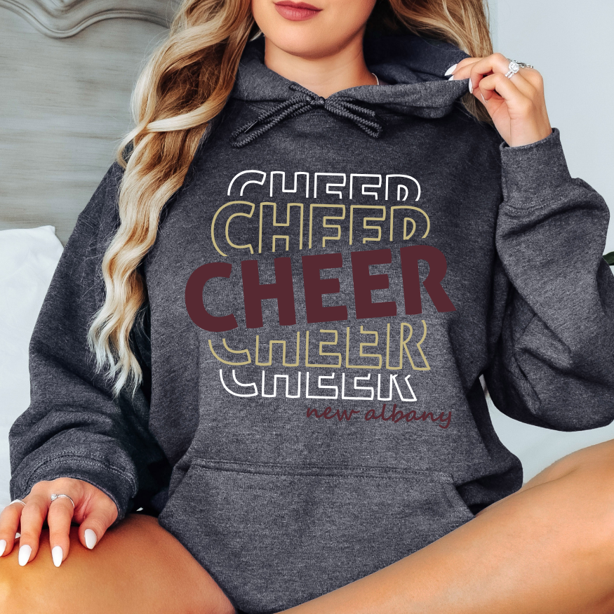 Cheer New Albany Echo Hooded Sweatshirt