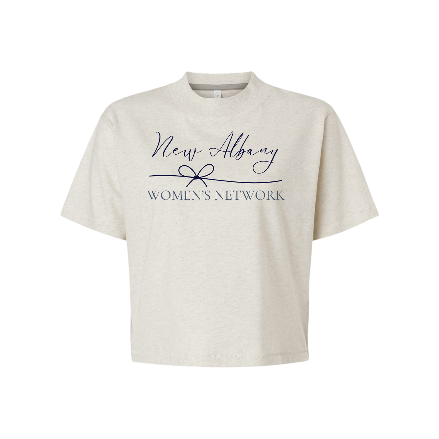 NAWN Feminine Logo Boxy Crop Tee