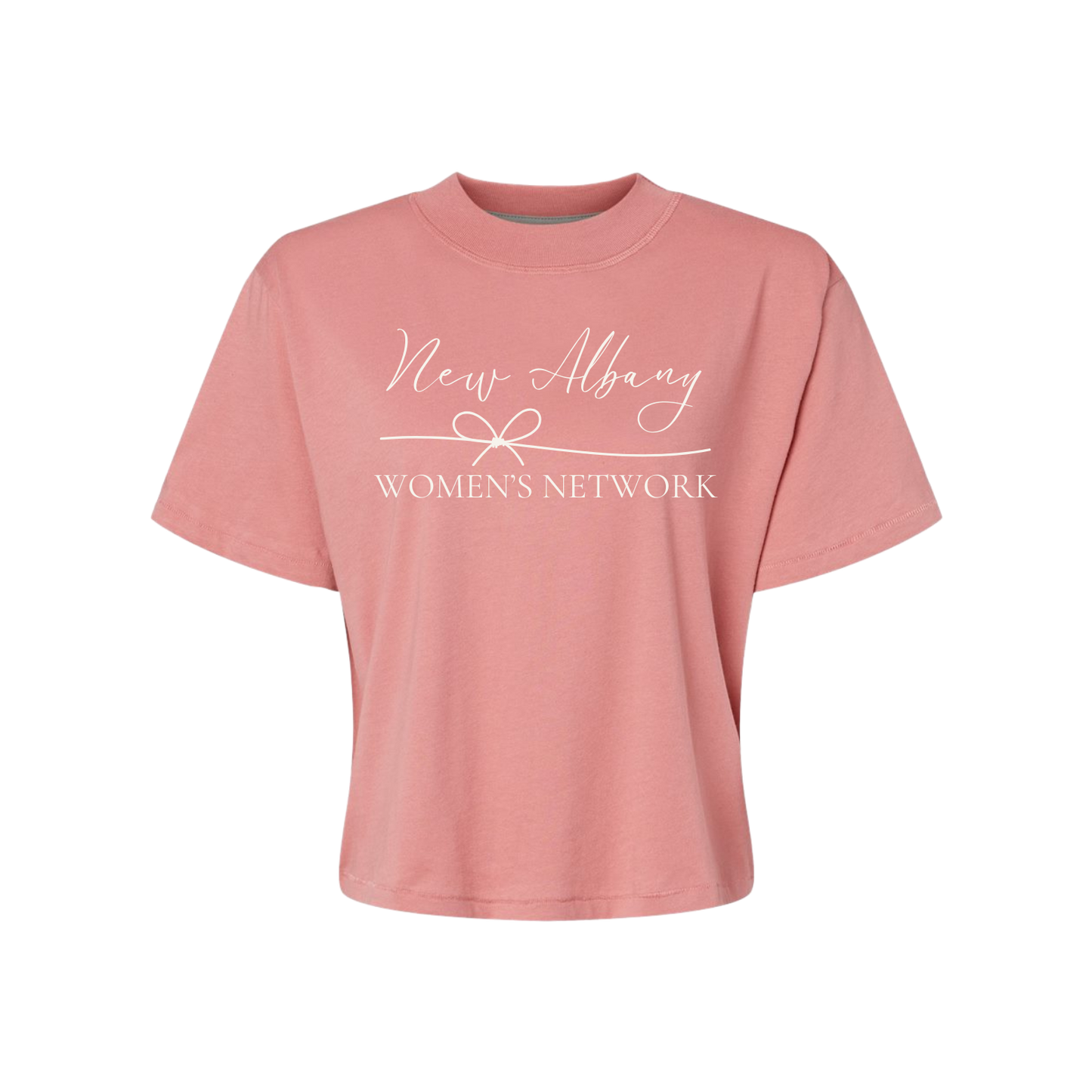 NAWN Feminine Logo Boxy Crop Tee