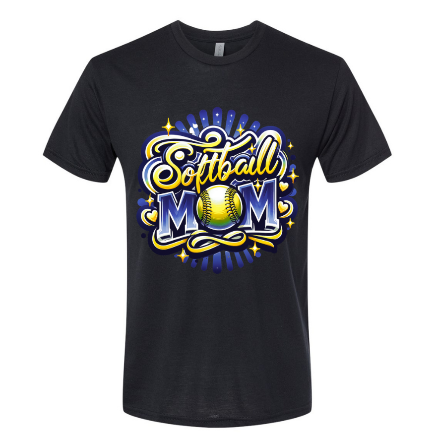 Softball Mom Airbrush T-Shirt 2