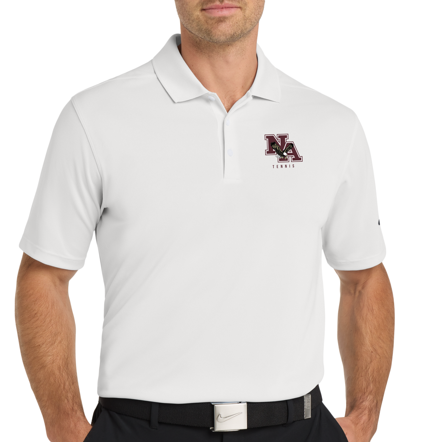 NA Tennis: Nike Dri-FIT Polo