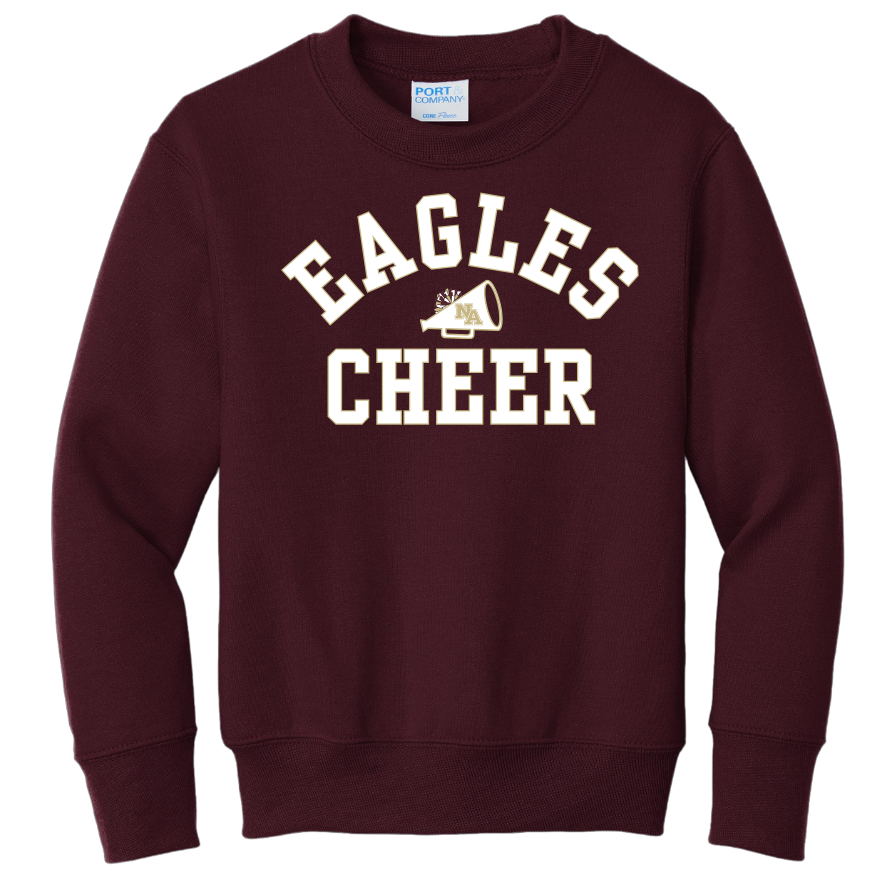 Eagles Cheer Crew Sweatshirt