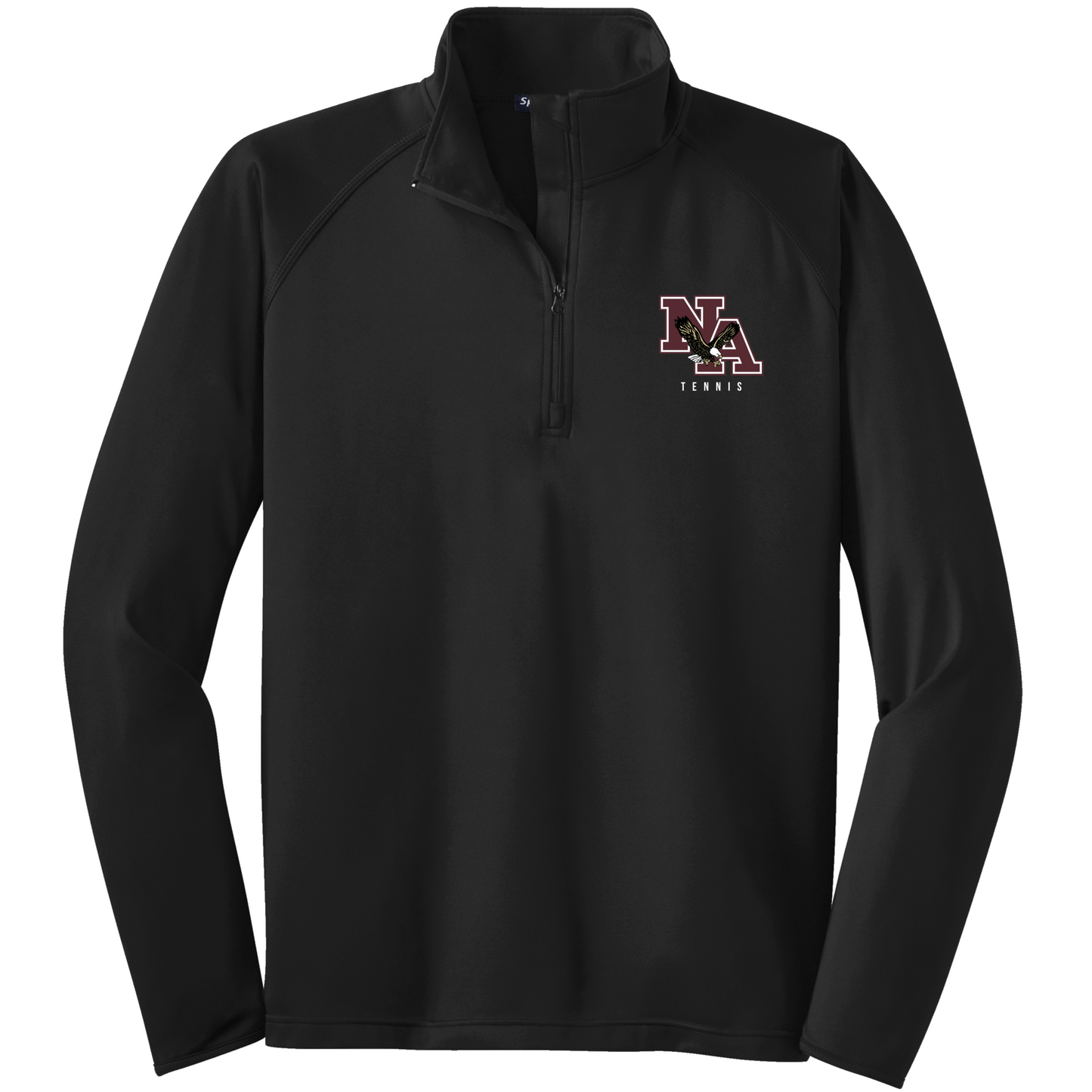 NA Tennis: Wicking Quarter Zip Pullover