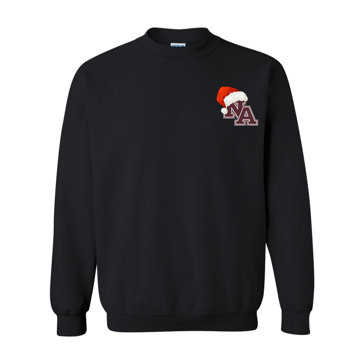 Santa Hat NA Left Chest Logo Sweatshirt