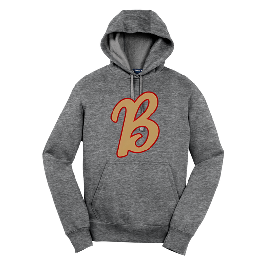 Bruins Gold "B" Sport-Tek Hoodie