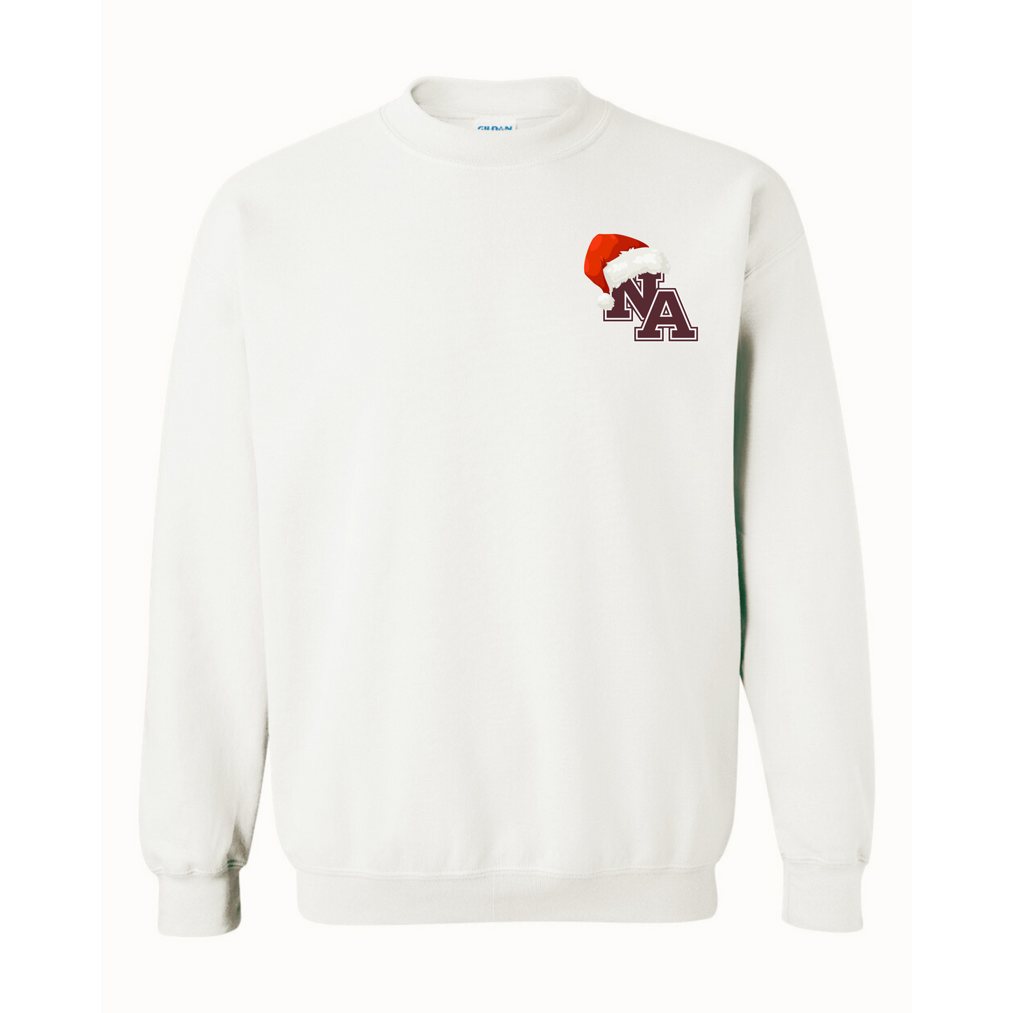 Santa Hat NA Left Chest Logo Sweatshirt