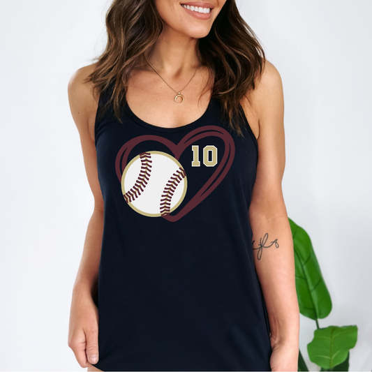 Baseball Heart Tank