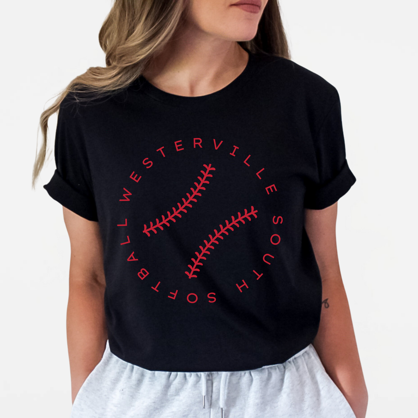 Westerville South Softball: Triblend T-Shirt