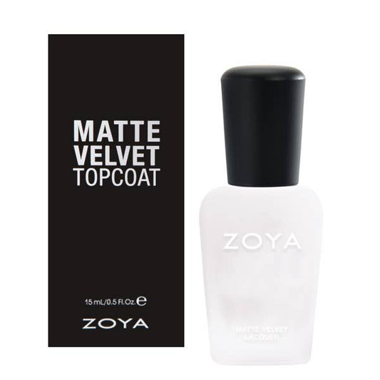 Zoya Nail Polish Matte Velvet Top Coat .5oz