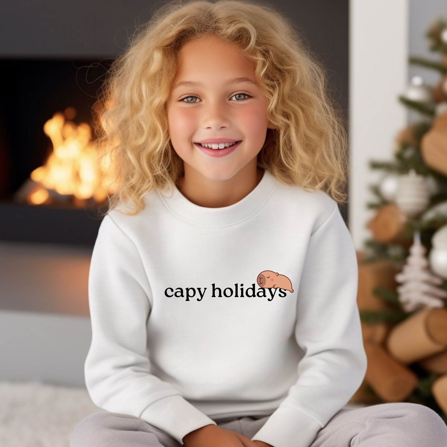 Capy Holidays Sweatshirt