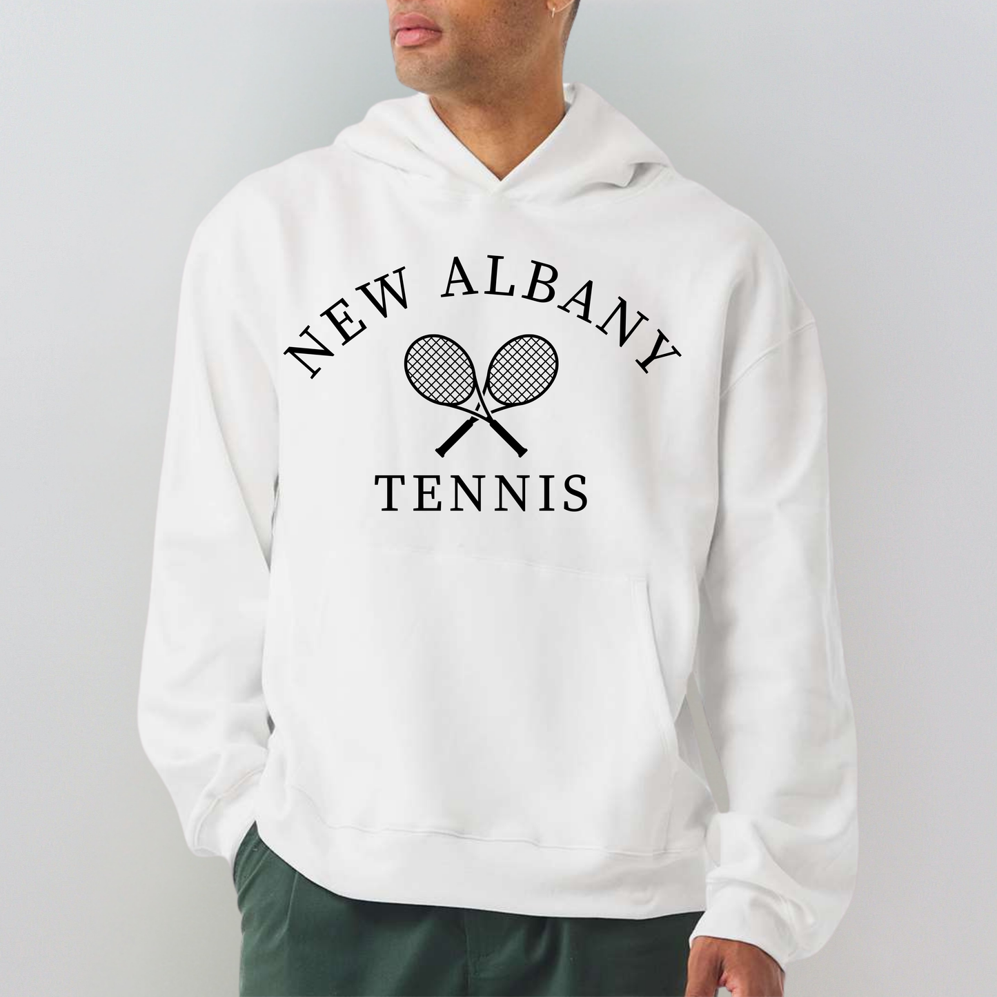 NA Tennis: Heavyweight Hooded Sweatshirt