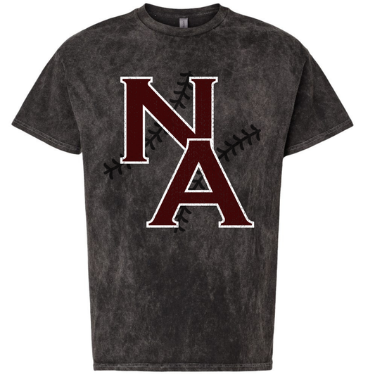 NA Baseball Seams Mineral Washed T-Shirt