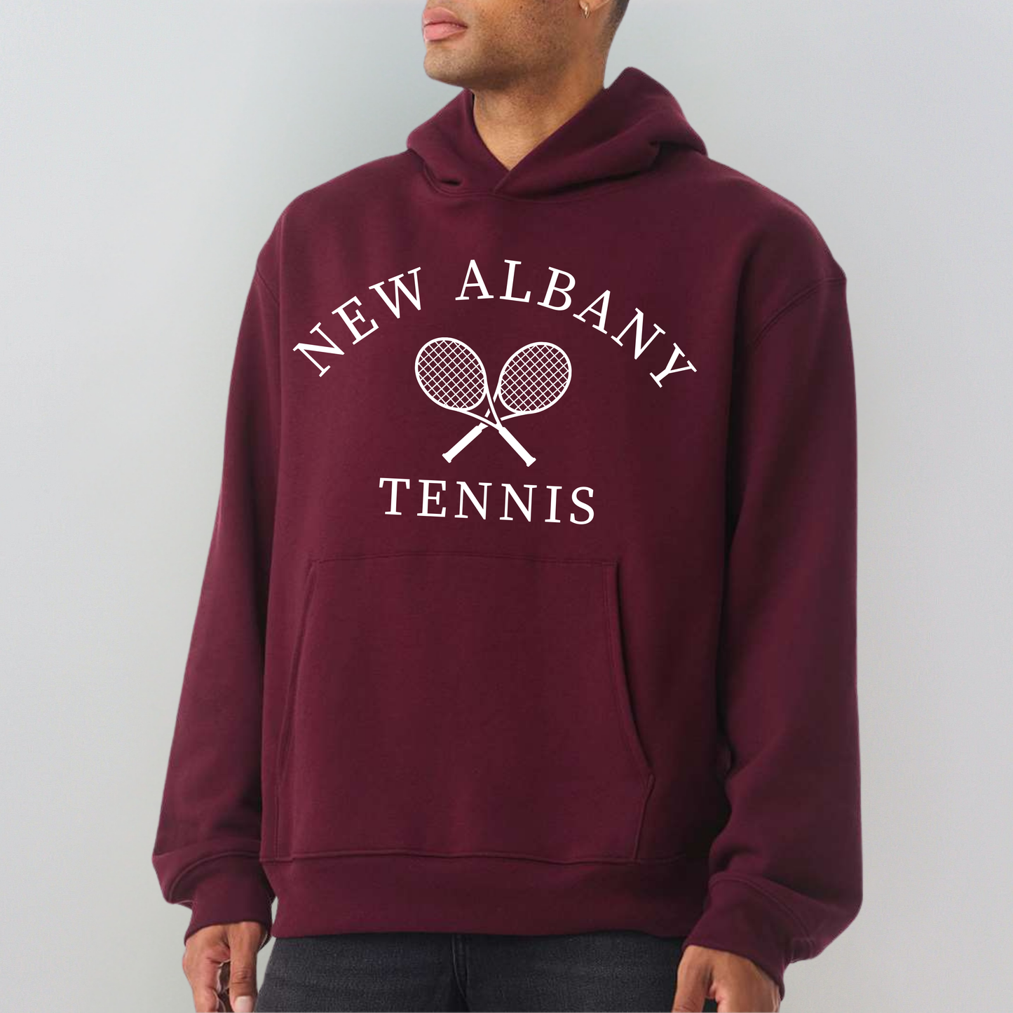 NA Tennis: Heavyweight Hooded Sweatshirt