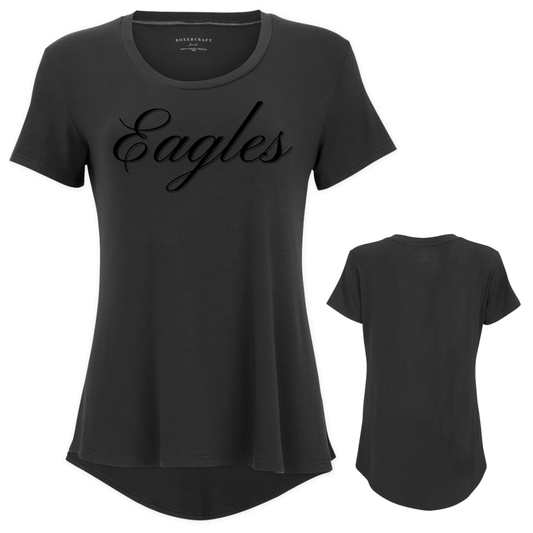 Eagles Script 3D Printed Flowy T-Shirt