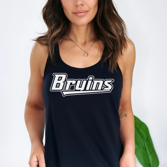 Bruins Script Womens Tank