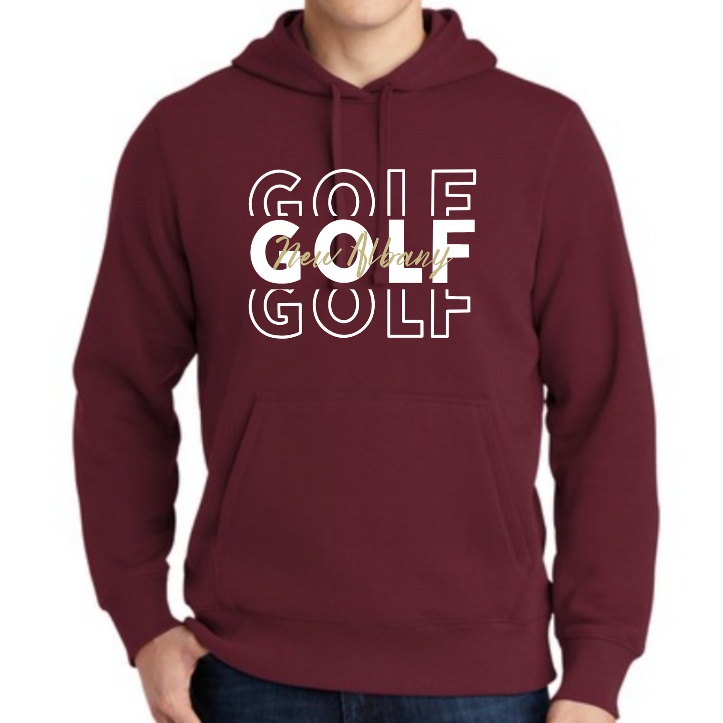 New Albany Golf Echo Hooded Sweatshirt