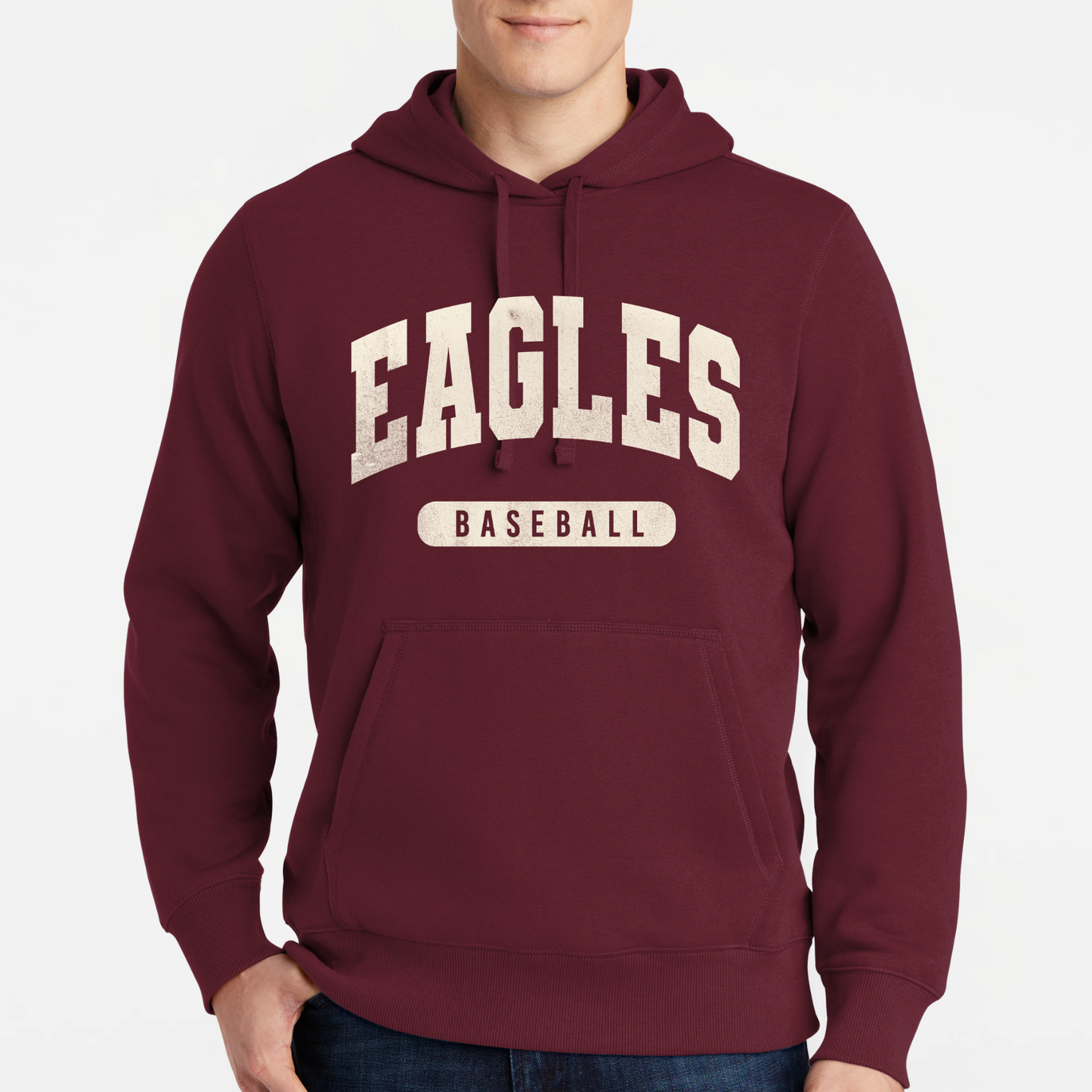 NA Baseball: Eagles Hooded Sweatshirt