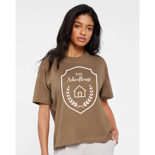 The Schoolhouse Relaxed Crew Tee