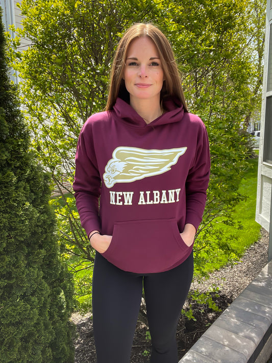 New Albany Athletics Eagle Midweight Hooded Sweatshirt