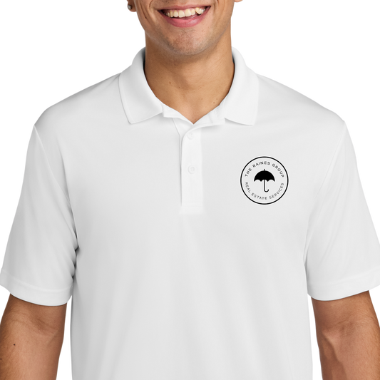 TRG: Unisex Tech Fabric Polo *Round Logo*