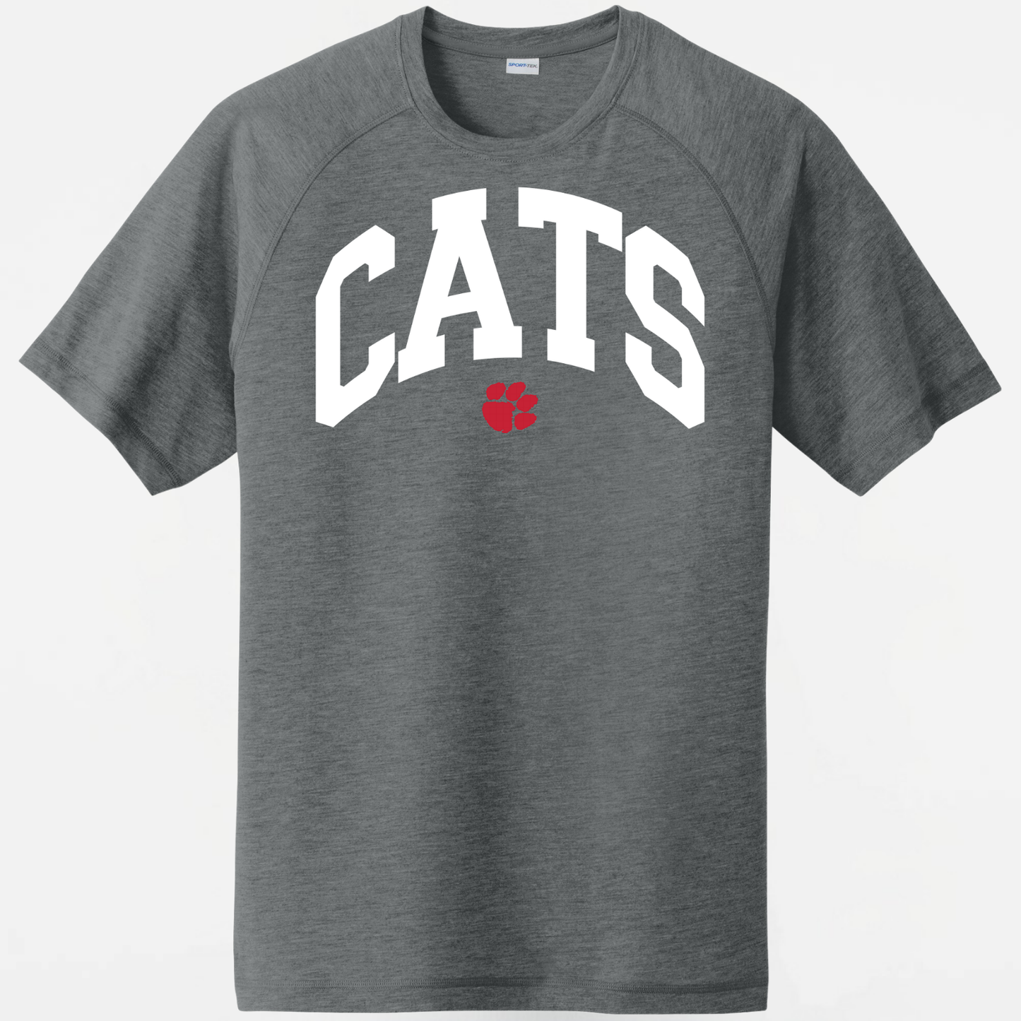 Westerville South: Cats Raglan Triblend Wicking T-Shirt