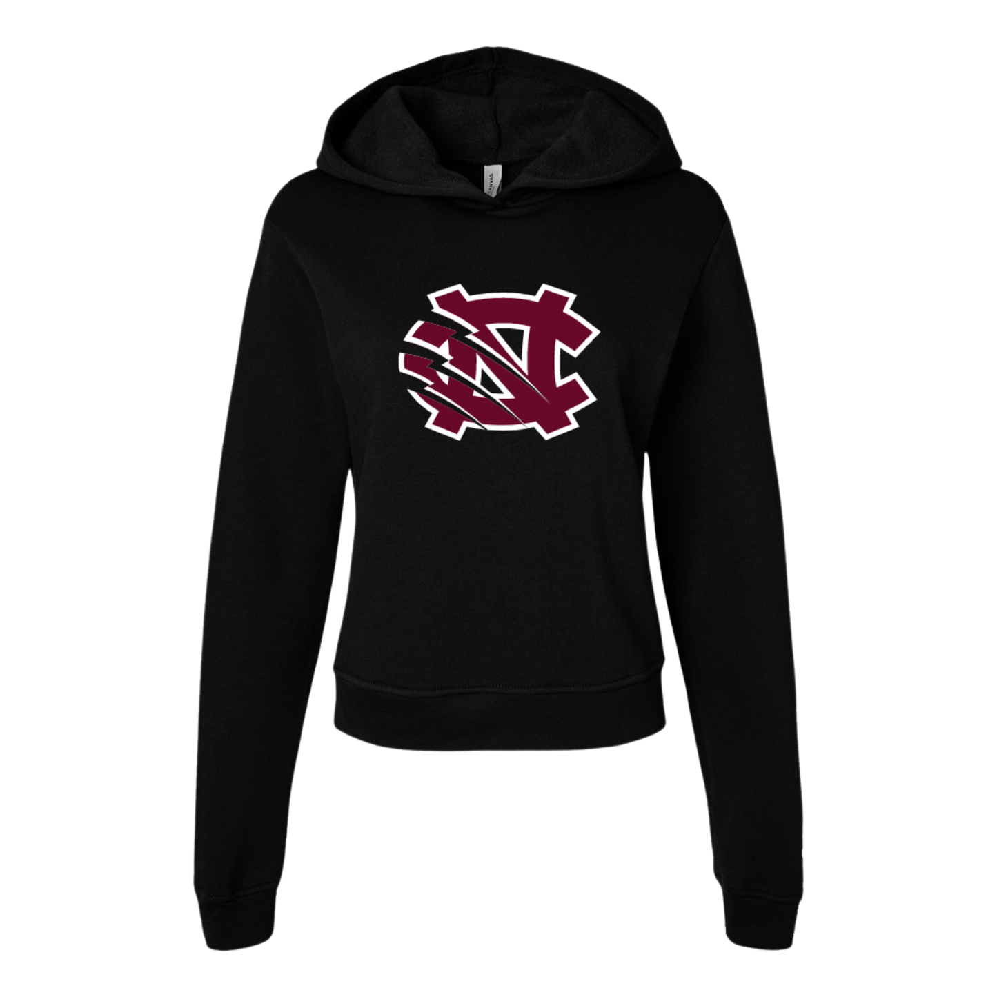 Bruins Symbol Logo Womens Hooded Sweatshirt