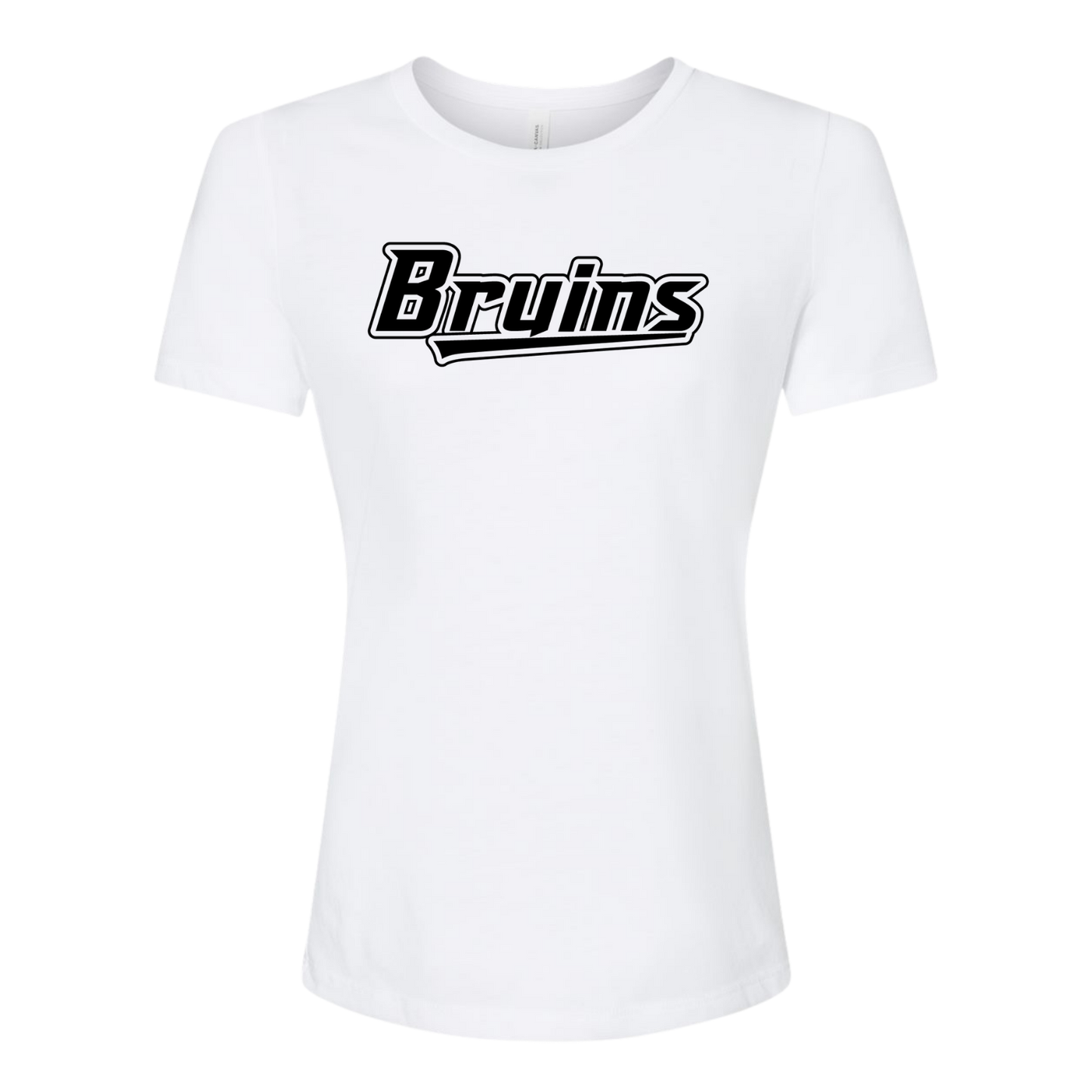 Bruins Script Triblend Womens Tee