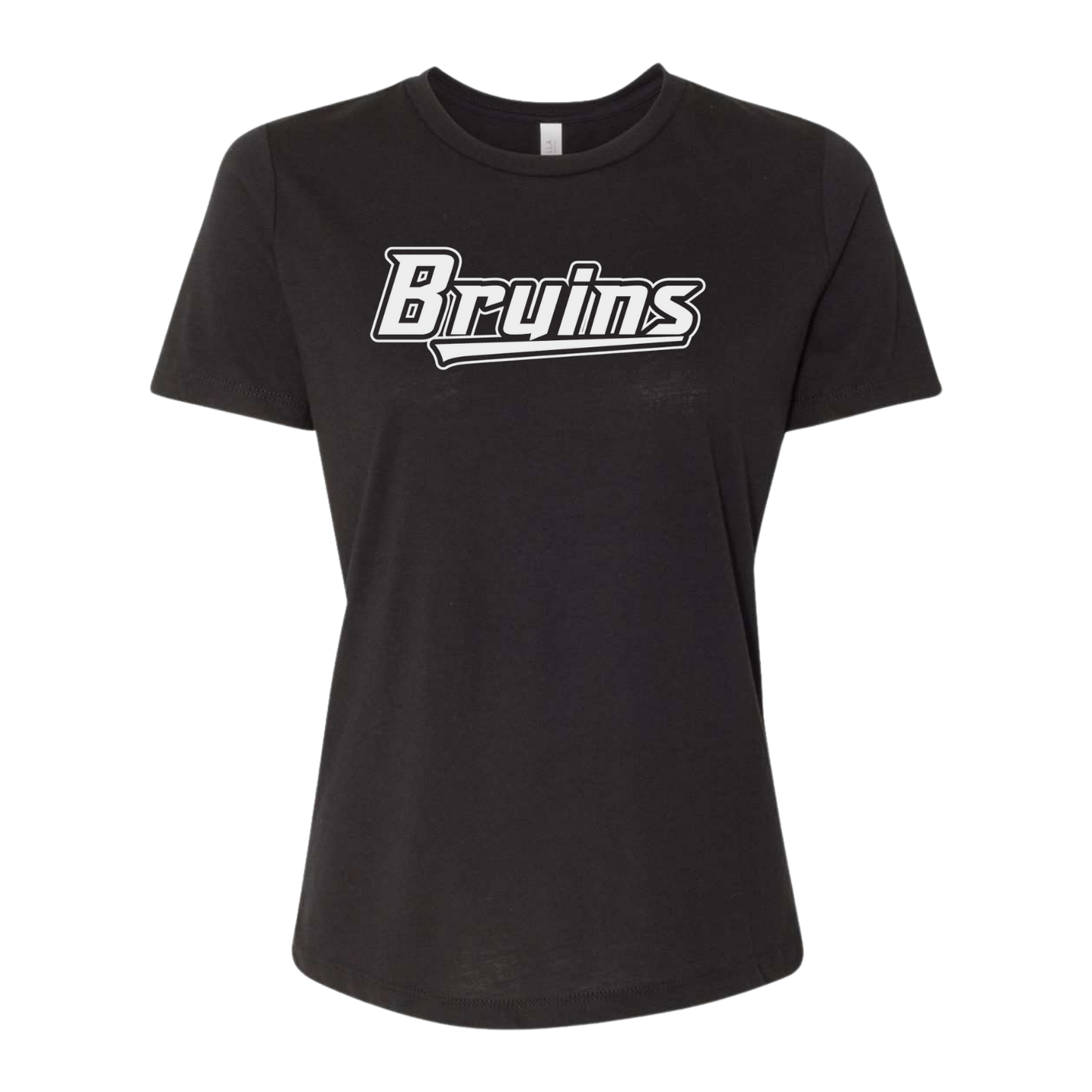 Bruins Script Triblend Womens Tee