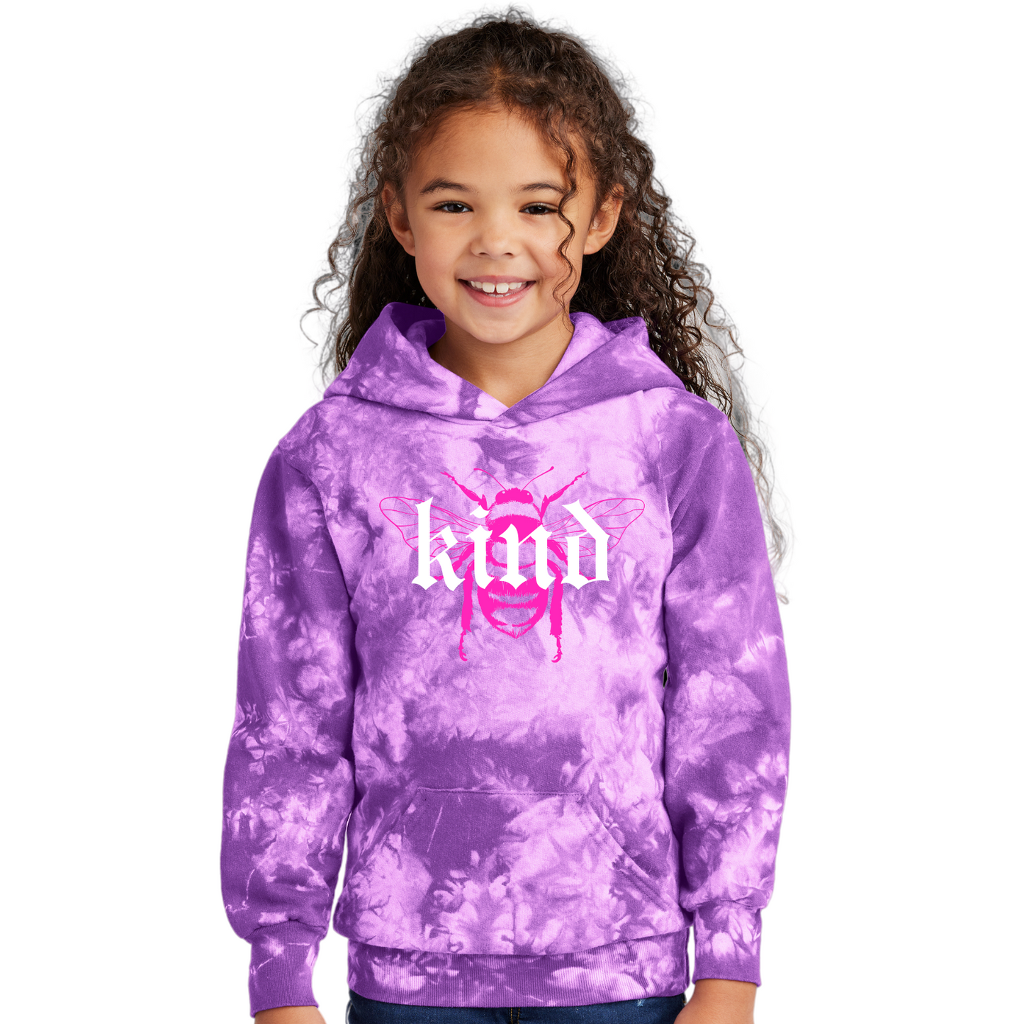 Bee Kind Tie-Dye Hoodie