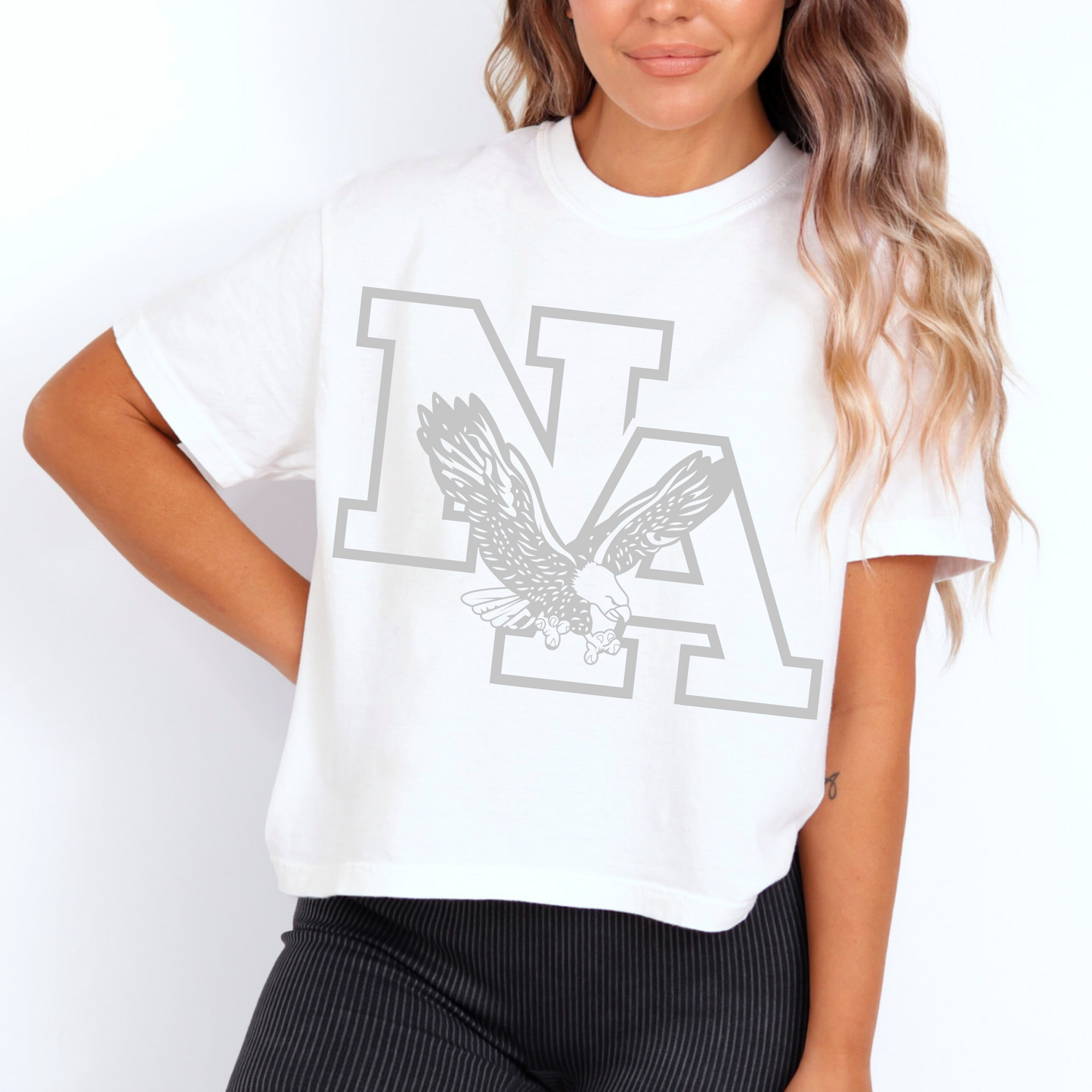 The James Cropped Crew T-Shirt