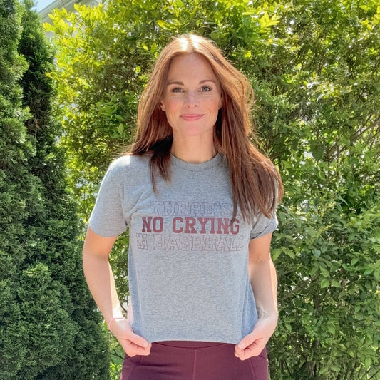 There's No Crying in Baseball T-shirt