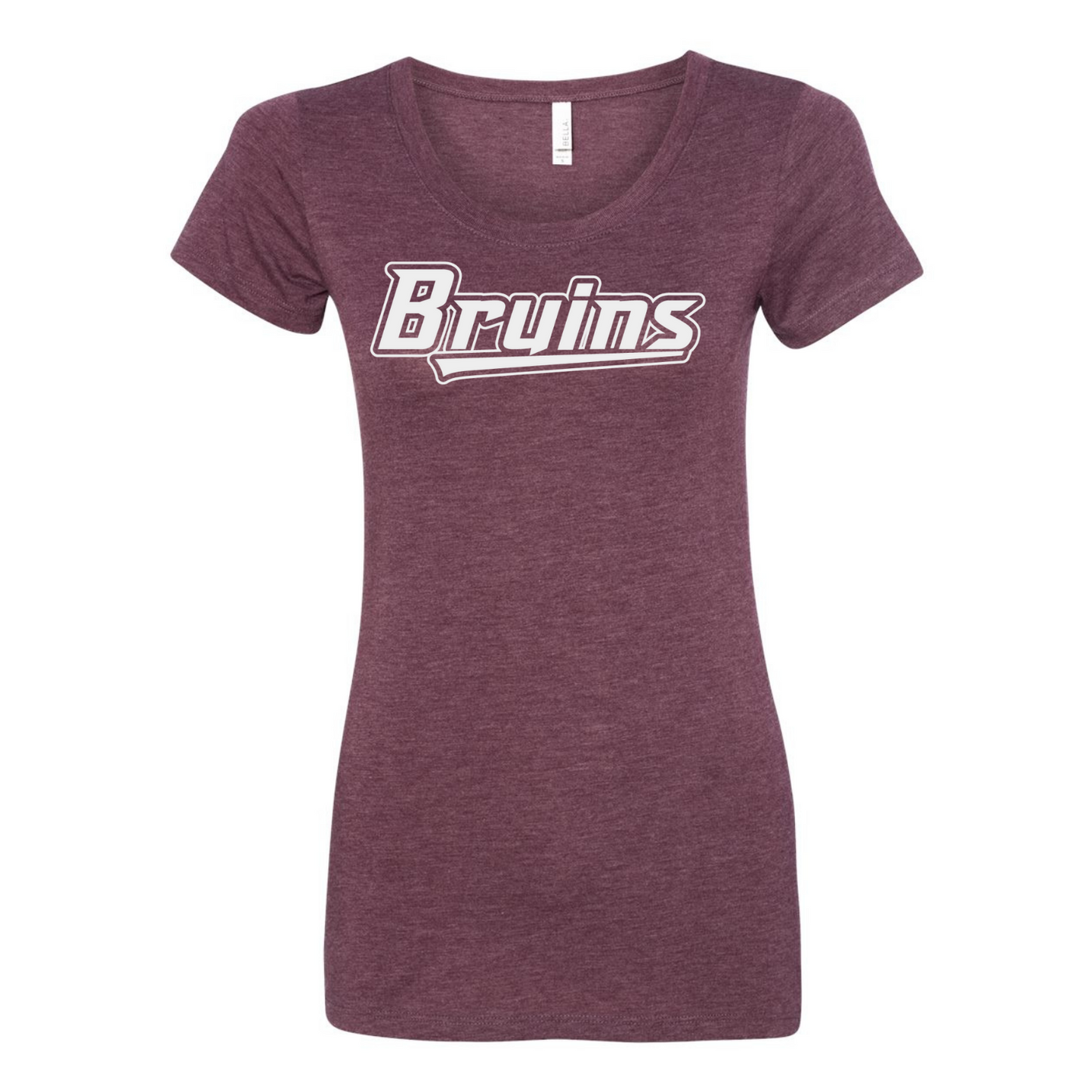 Bruins Script Triblend Womens Tee