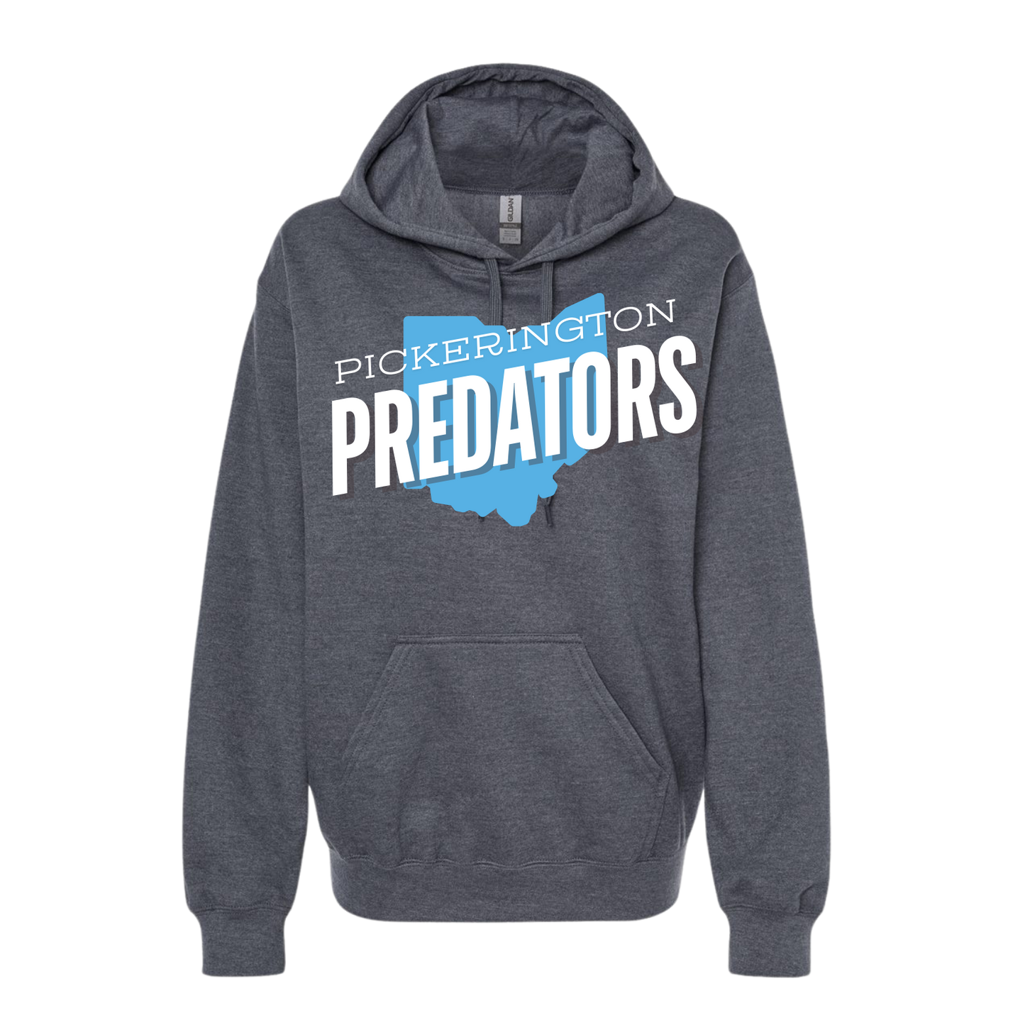 Pickerington Predators Ohio Lettered Hooded Sweatshirt