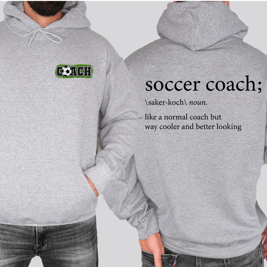 Soccer Coach Definition Sweatshirt