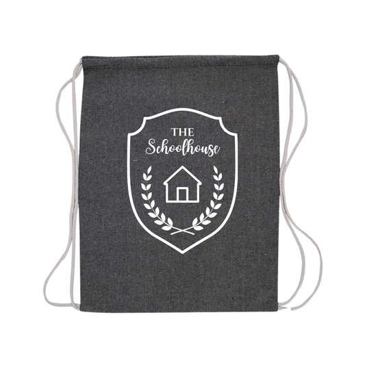 The Schoolhouse Recycled Drawstring Bag