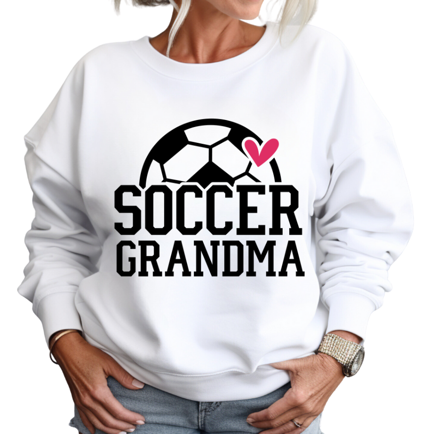 Soccer Grandma Crewneck Sweatshirt