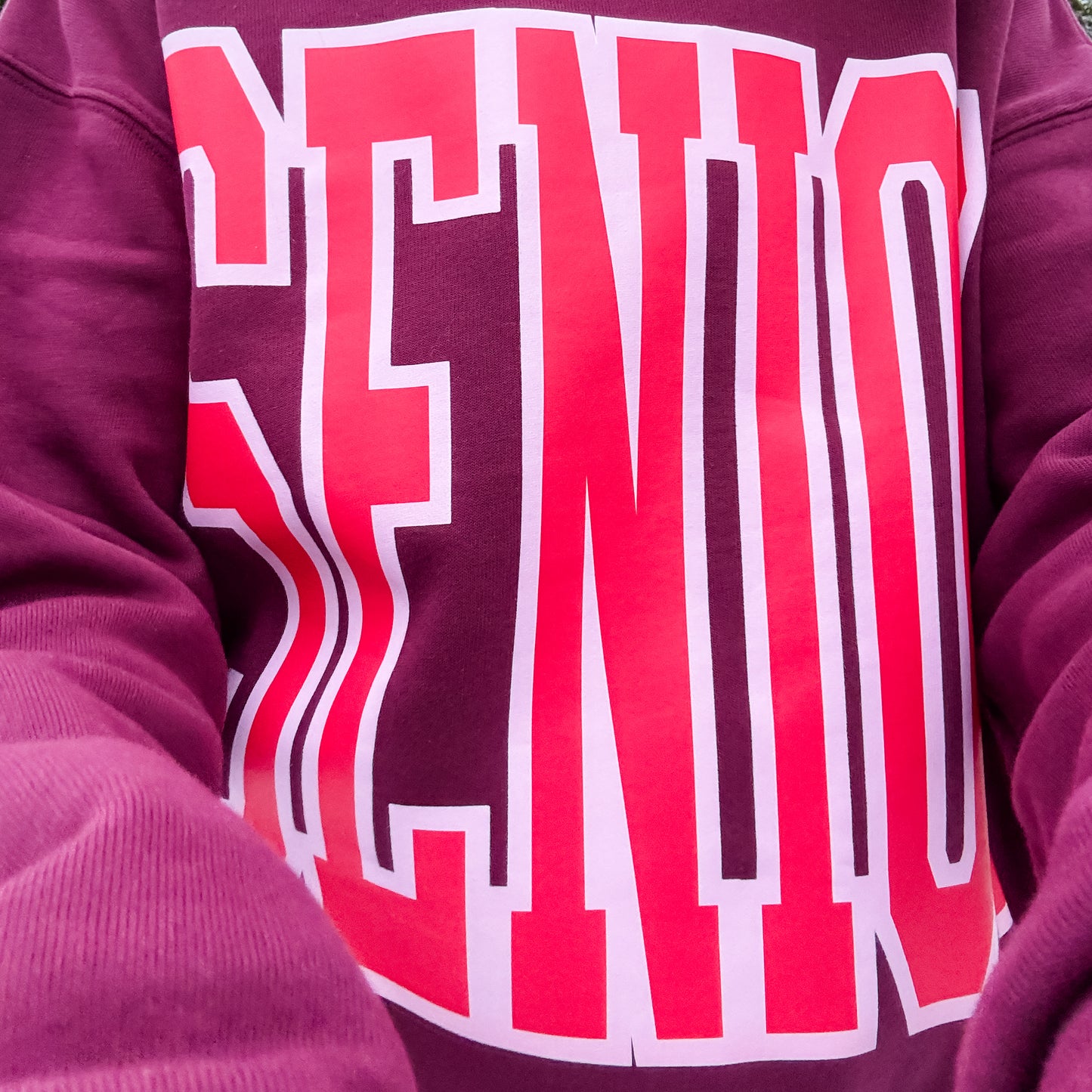 Senior Stretched Graphic Sponge Fleece Sweatshirt