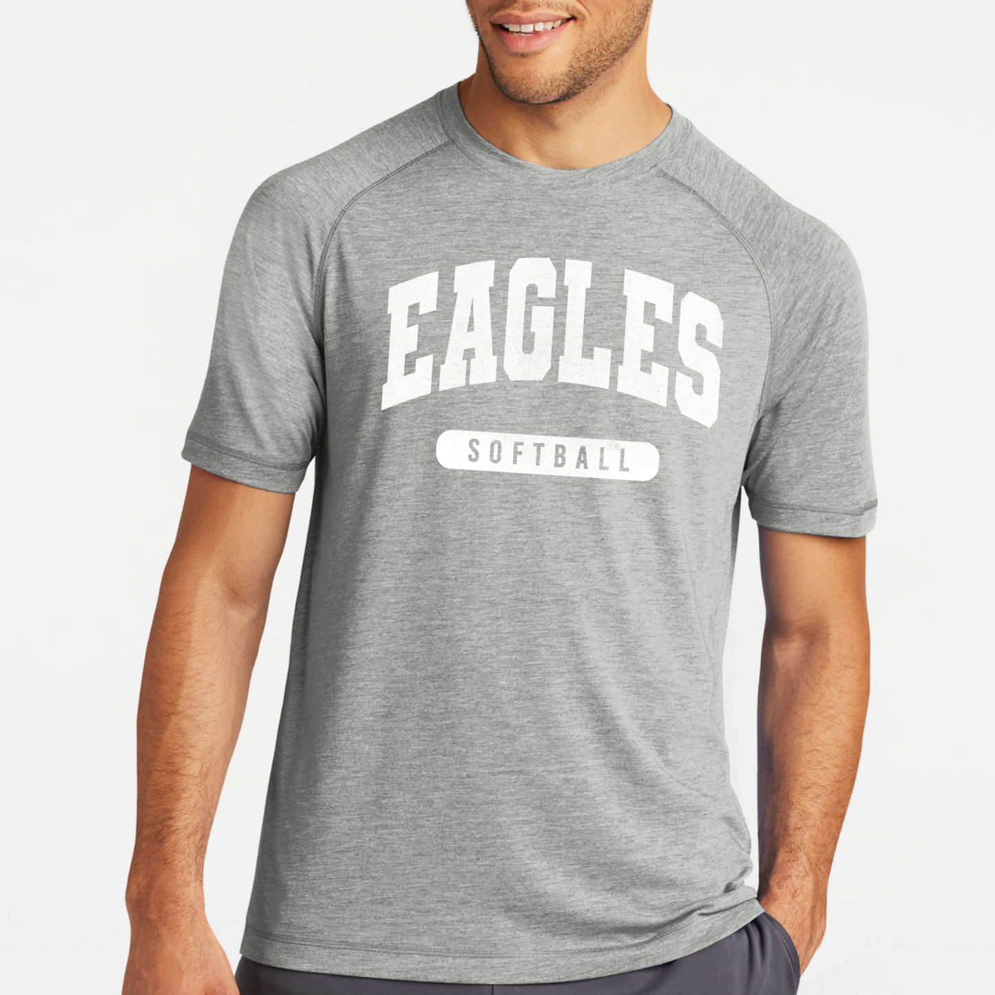 NA Softball: Raglan Triblend Wicking T-Shirt