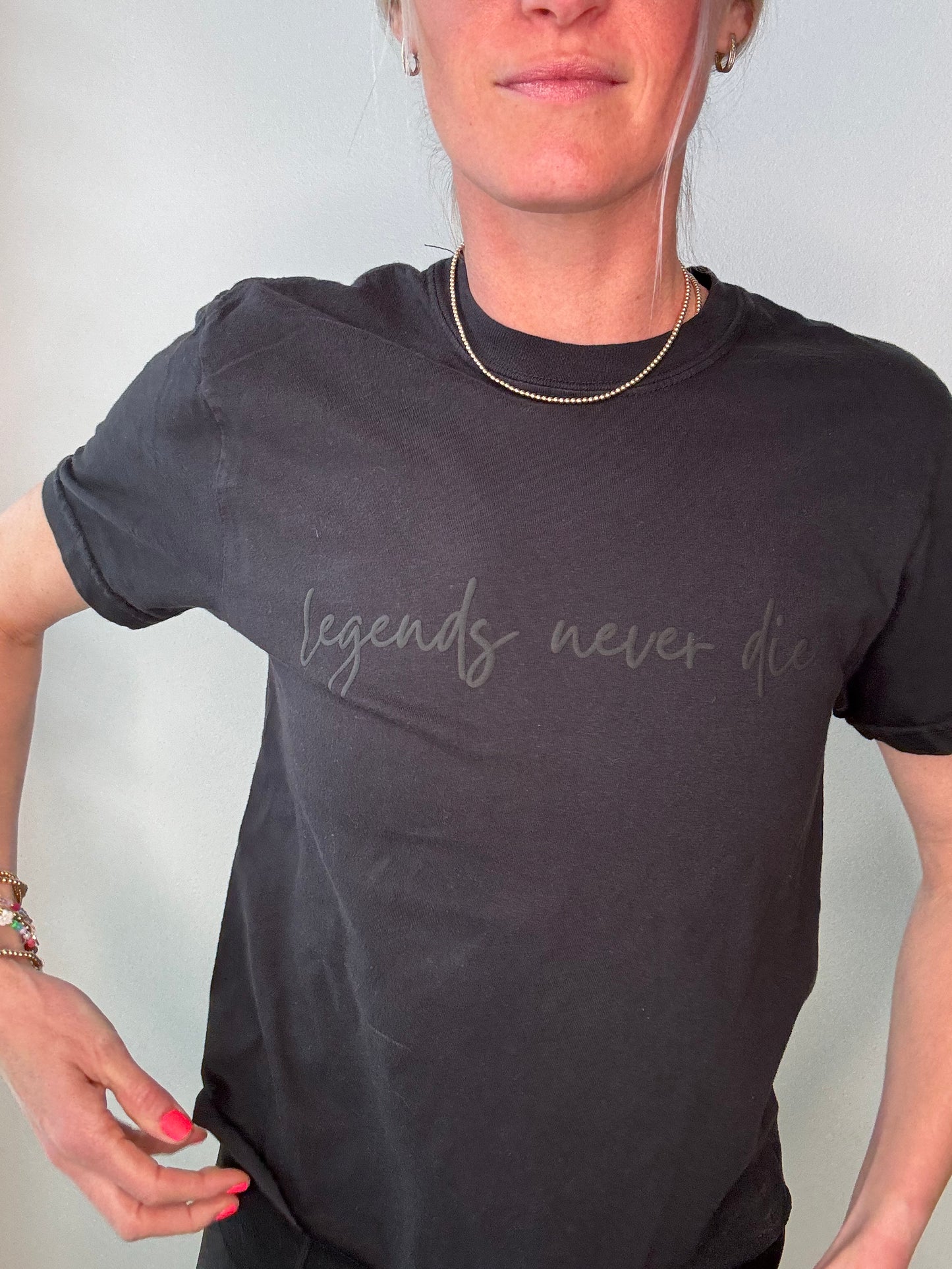 Legends Never Die *Puff Print* T-Shirt