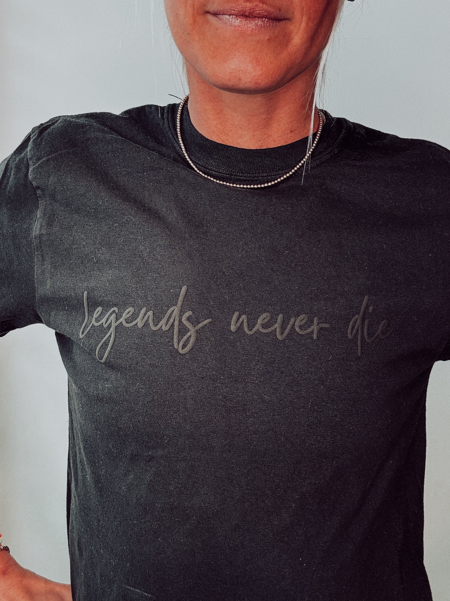Legends Never Die *Puff Print* T-Shirt