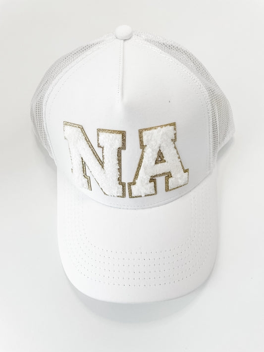 NA Chenille Patches Hat