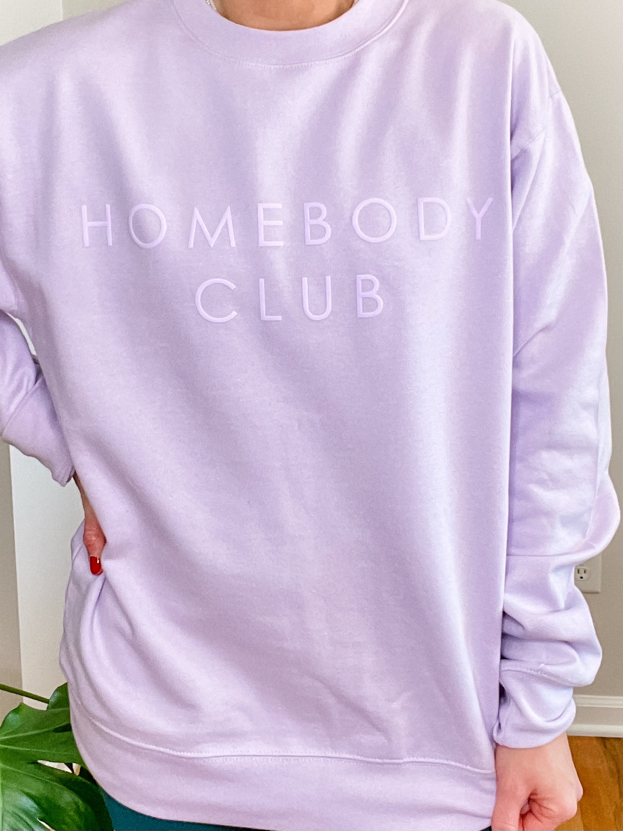 Homebody Club Sweatshirt *puff*