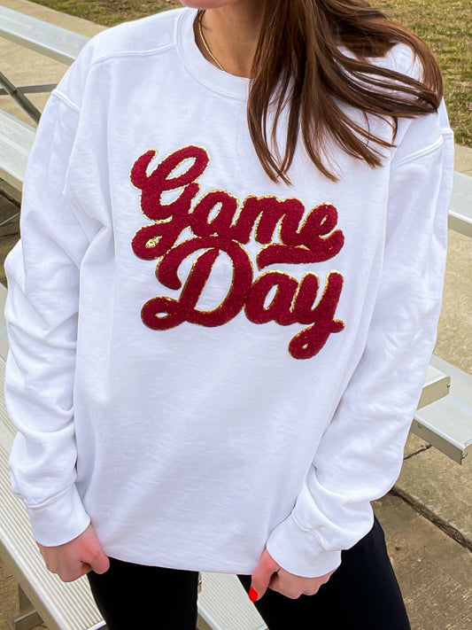 Game Day Patch Sweatshirt