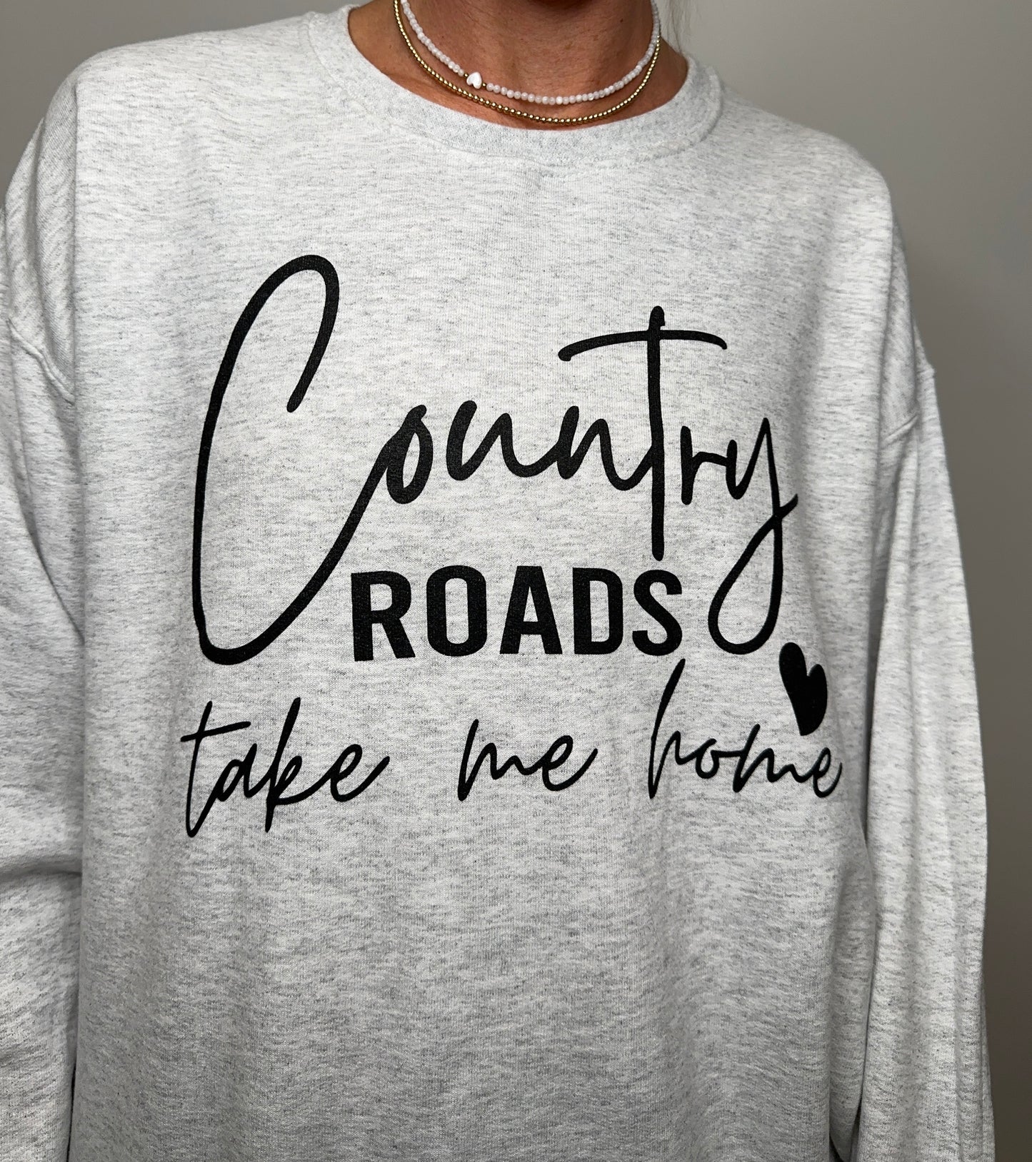 Country Roads Cozy Sweatshirt