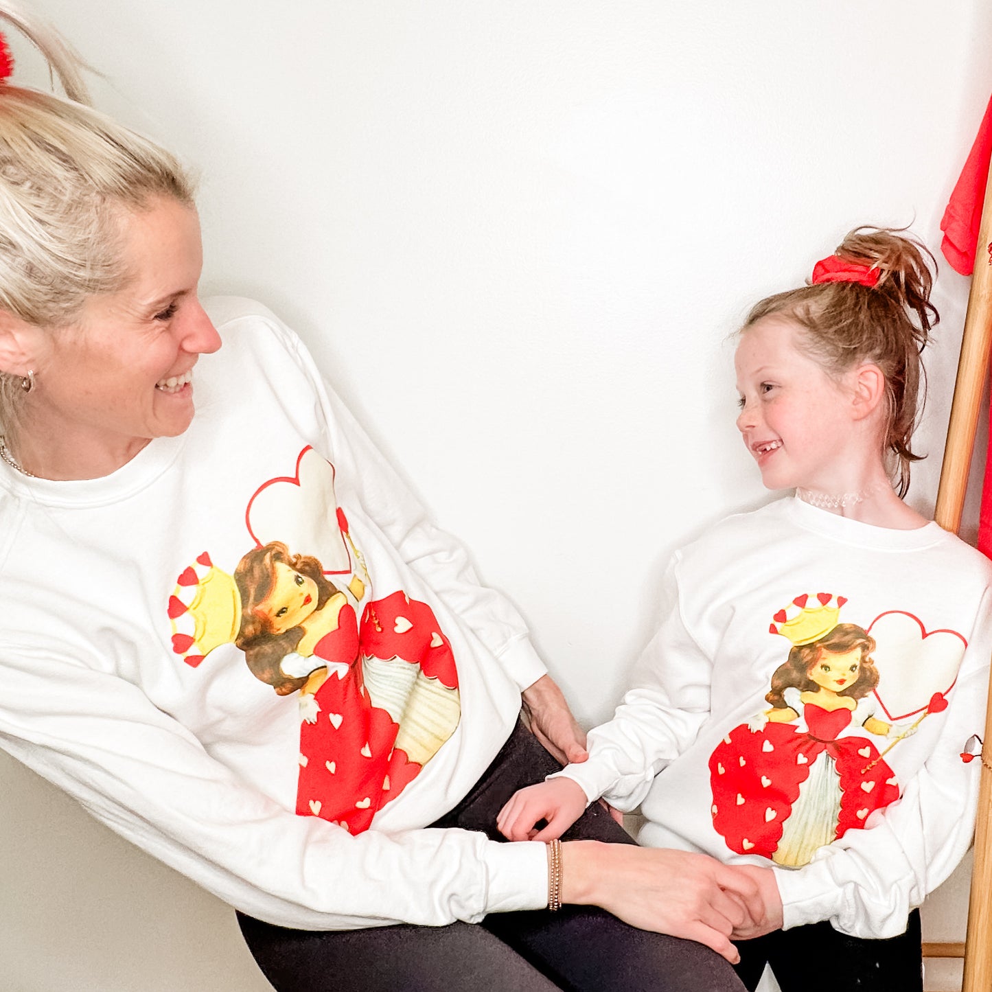 Vintage Queen of Hearts Sweatshirt