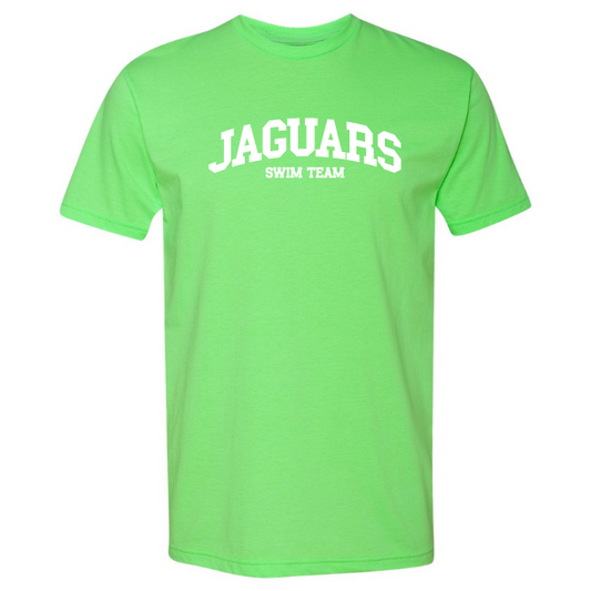 Jaguars Swim *Neon* Green T-Shirt