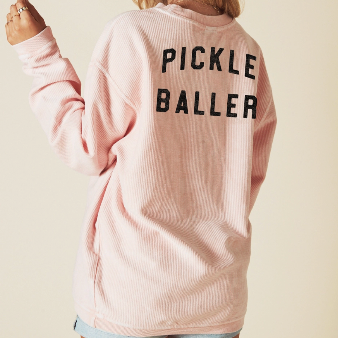 Pickle Baller Corded Sweatshirt