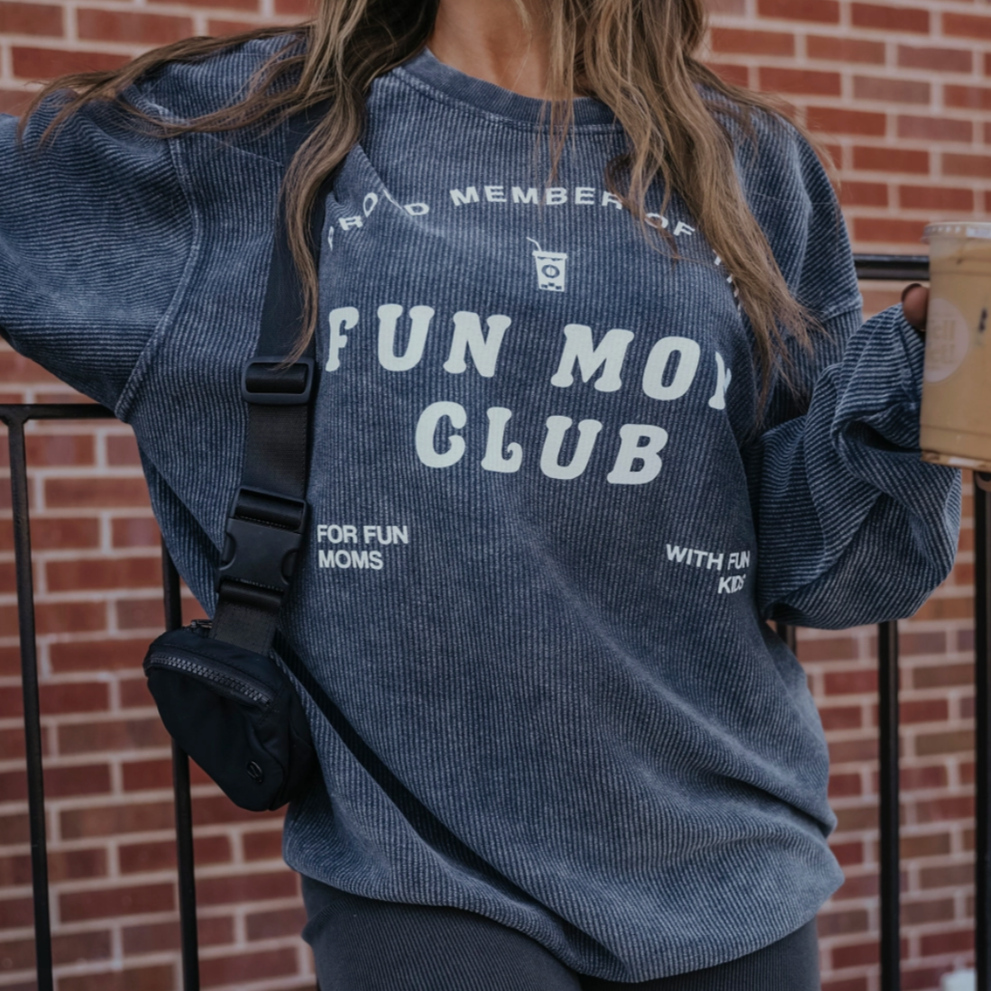 Fun Mom Club Corded Sweatshirt