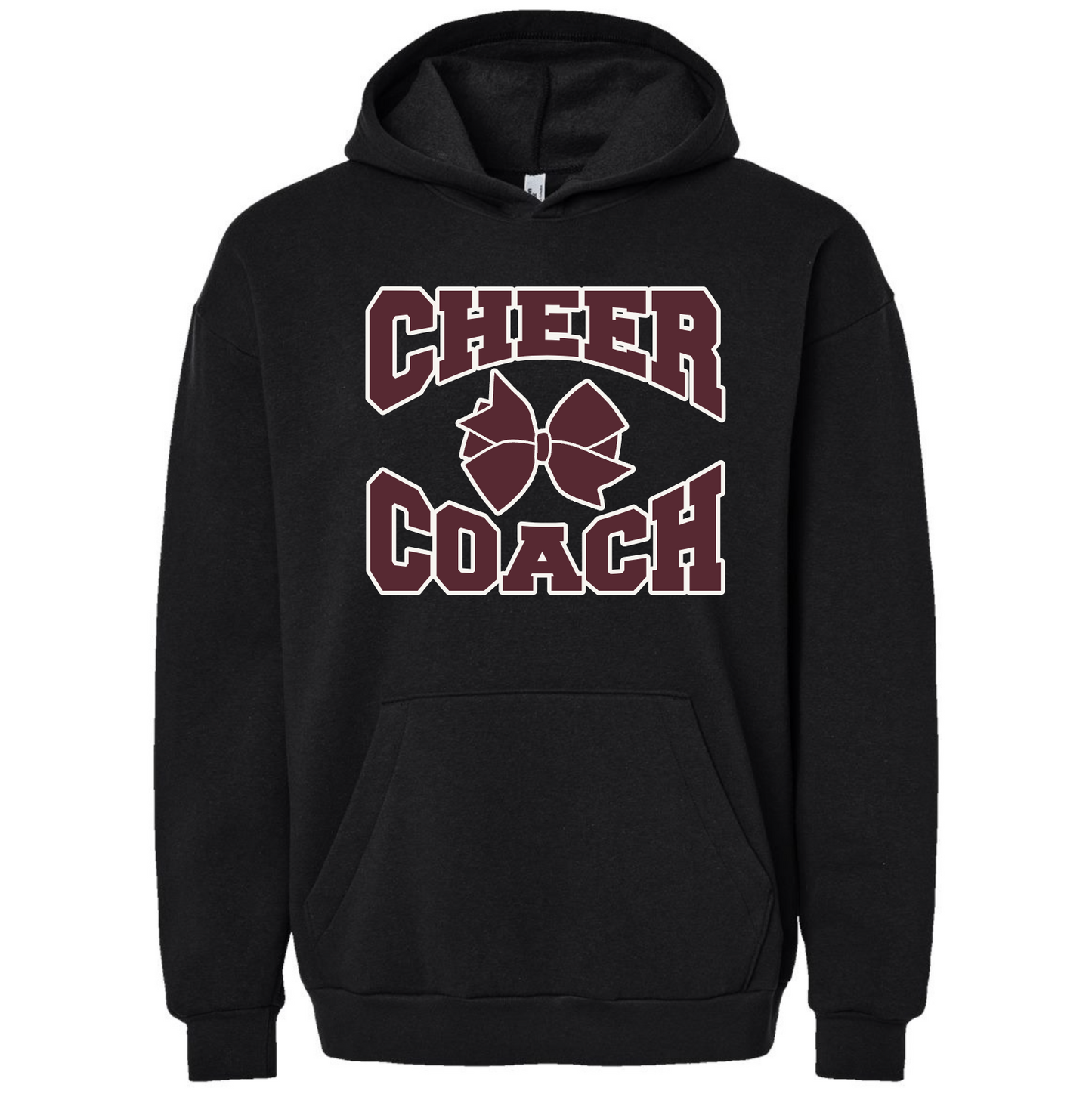 Cheer Coach Bow Hooded Sweatshirt