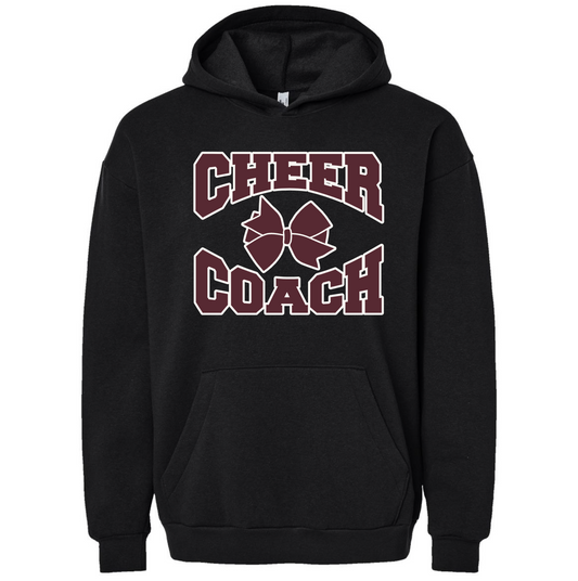 Cheer Coach Bow Hooded Sweatshirt